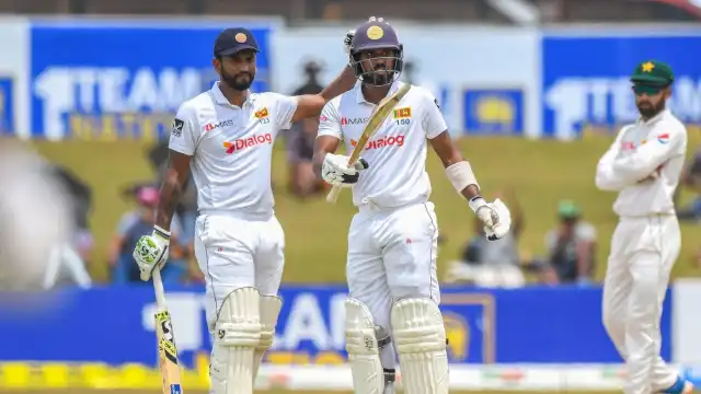 SL vs PAK | 2nd Test | Fifties from Dinesh Chandimal and Oshada Fernando hand Sri Lanka advantage on Day 1