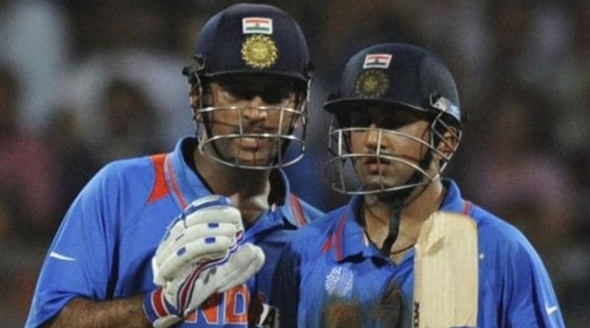 Gautam Gambhir shrugs aside rumours of a rift with MS Dhoni