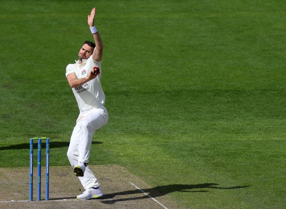 james anderson bowling action