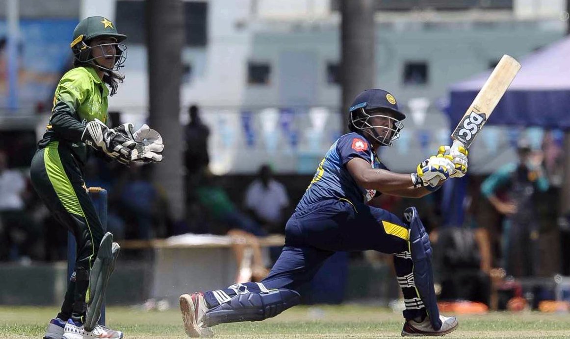 PAK-W vs SRI-W | Chamari Athapaththu's all-round display helps SL-W thump Pakistan in the 3rd ODI PAK-W vs SRI-W | Chamari Athapaththu's all-round display helps SL-W thump Pakistan in the 3rd ODI