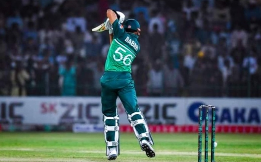 PAK vs WI | 1st ODI | Babar's ton, Khushdil's late blitz pins down West Indies