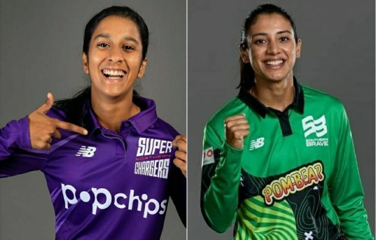 Mandhana, Rodrigues - Only two Indian retentions in Women's Hundred