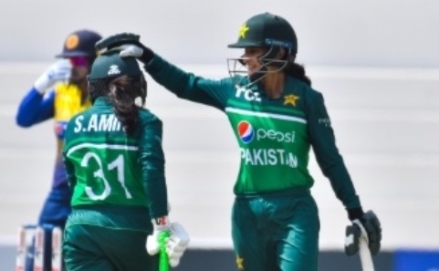 Sidra Ameen and Bismah Maroof clinch win against Sri Lanka 