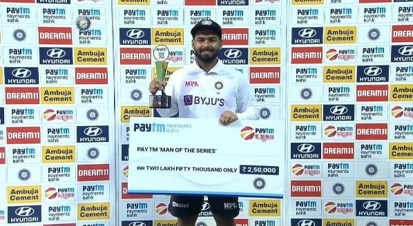 IND vs SL | 'Want to keep improving...' - Rishabh Pant after winning 'POTS' award