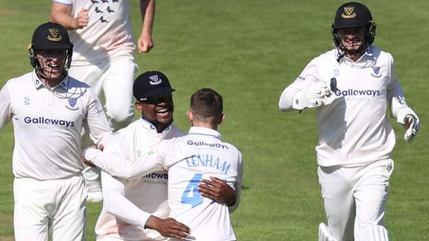 County Championship 2022 | Sussex close in on victory as Archie Lenham weaves magic