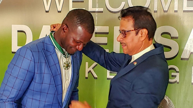 Pakistan makes me feel at home, says T20 WC winning captain Daren Sammy after receiving 'Sitara-I-Pakistan'