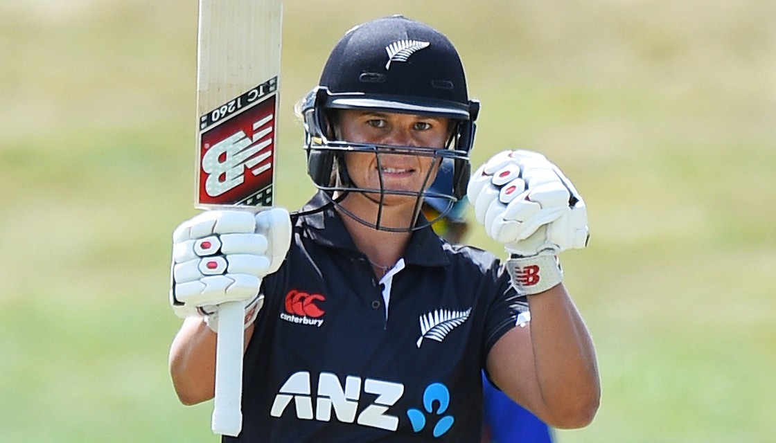 Suzie Bates’ stunning 106 helps New Zealand to overcome India in the series opener