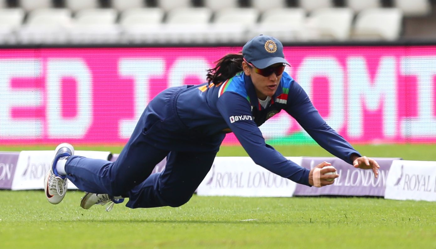 ENG W vs IND W | Watch: Smriti Mandhana takes a stunner to dismiss Nat Sciver