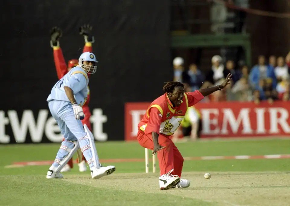 #OTD in 1999 | Zimbabwe secured thrilling victory over India in WC; defended 7 off last two overs
