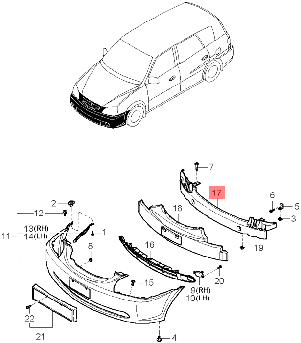 SOPORTE DE ENVOLVENTE DEL CARENS