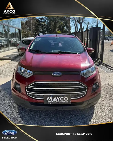 Ford ECOSPORT 1.6 SE C/GNC 2016