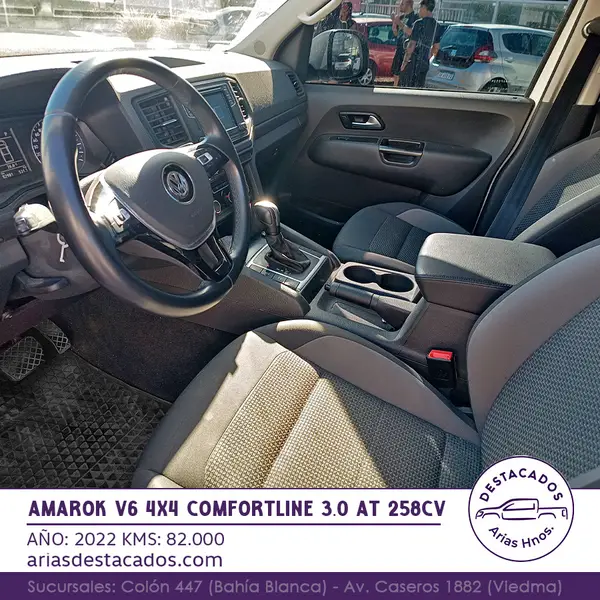 Volkswagen AMAROK V6 4X4 COMFORTLINE 3.0 AT 258cv 2022