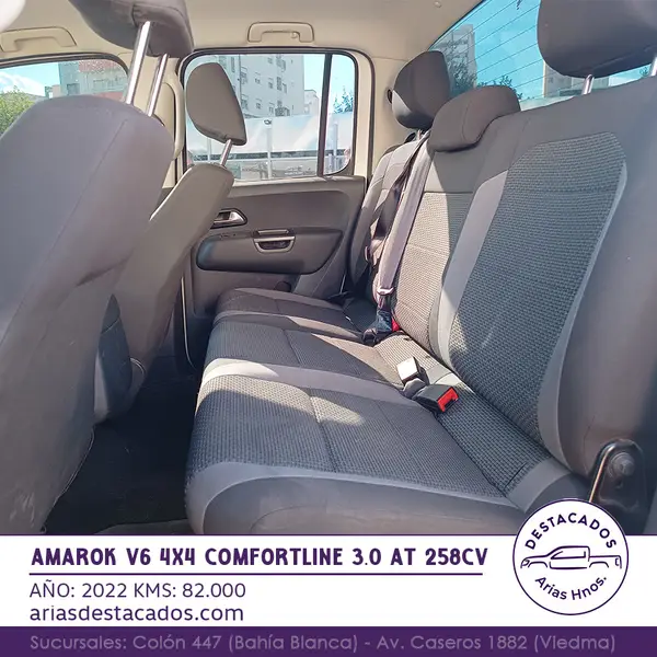 Volkswagen AMAROK V6 4X4 COMFORTLINE 3.0 AT 258cv 2022