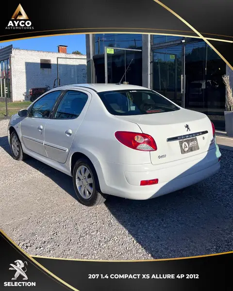 Peugeot 207 COMPACT 1.4 XS ALLURE 4P 2012