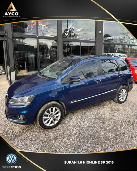 Volkswagen SURAN 1.6MSI HIGHLINE 2015