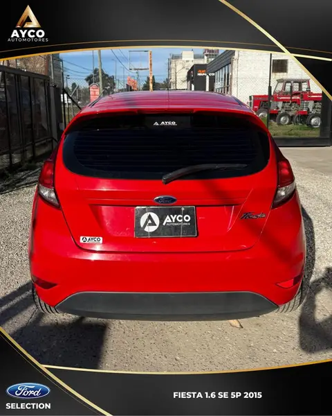 Ford FIESTA KD 1.6 SE 5P 2015