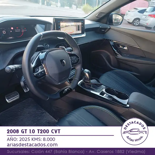 Peugeot 2008 GT 1.0 T200 CVT 2025