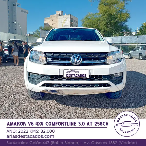 Volkswagen AMAROK V6 4X4 COMFORTLINE 3.0 AT 258cv 2022