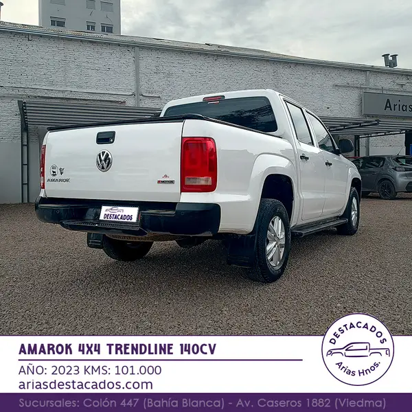 Volkswagen AMAROK 4X4 TRENDLINE 140cv 2023
