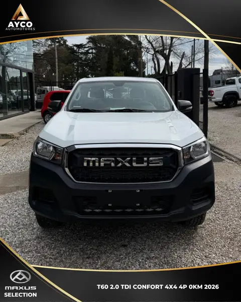 MAXUS T60 2.0TDI CONFORT 4X4 2026