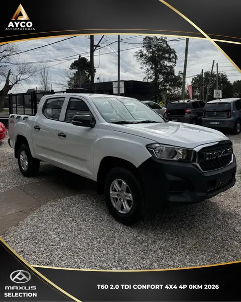 MAXUS T60 2.0TDI CONFORT 4X4 2026