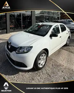 Renault LOGAN 1.6 AUTHENTIQUE PACK C/GNC 2019