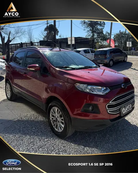 Ford ECOSPORT 1.6 SE C/GNC 2016