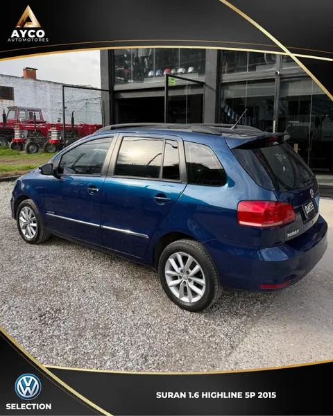 Volkswagen SURAN 1.6MSI HIGHLINE 2015