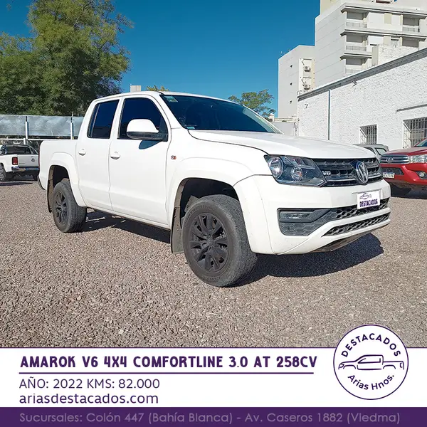 Volkswagen AMAROK V6 4X4 COMFORTLINE 3.0 AT 258cv 2022