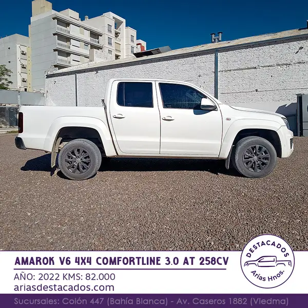 Volkswagen AMAROK V6 4X4 COMFORTLINE 3.0 AT 258cv 2022