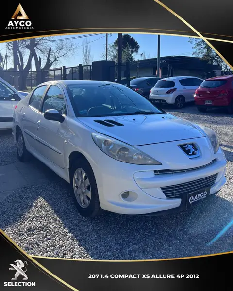 Peugeot 207 COMPACT 1.4 XS ALLURE 4P 2012