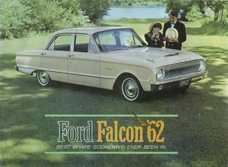 Ford FALCON AMERICANO Luneta redonda de Colección 1962