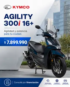 Kymco Agility 300i 16+ Scooters 2026
