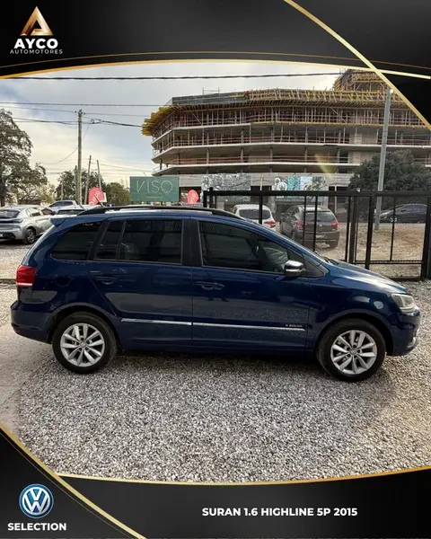 Volkswagen SURAN 1.6MSI HIGHLINE 2015