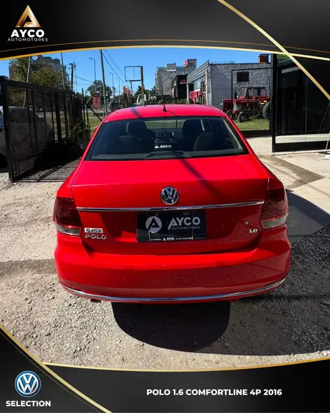 Volkswagen POLO 1.6MSI COMFORTLINE 4P 2016