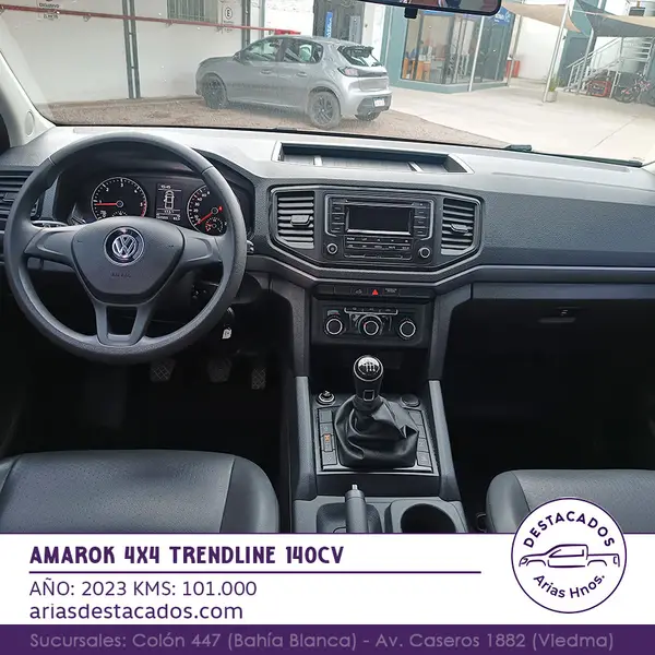 Volkswagen AMAROK 4X4 TRENDLINE 140cv 2023