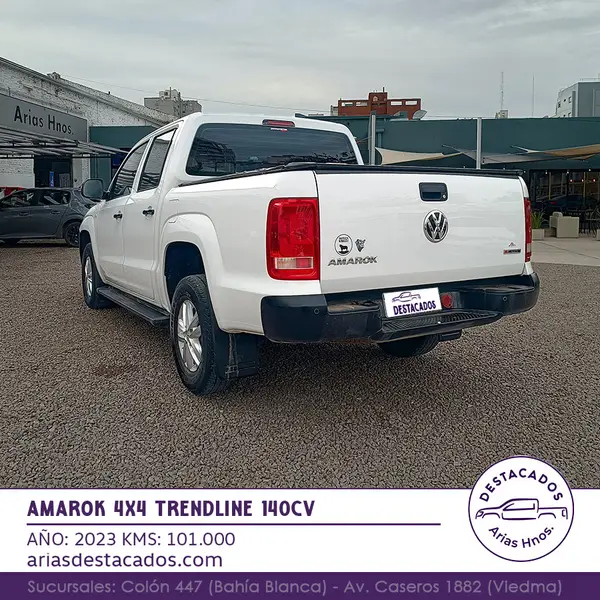 Volkswagen AMAROK 4X4 TRENDLINE 140cv 2023