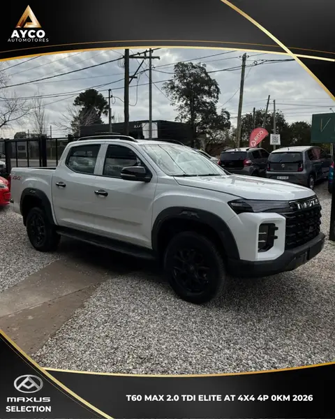 MAXUS T60 MAX 2.0TDI ELITE 4X4 AT 2026