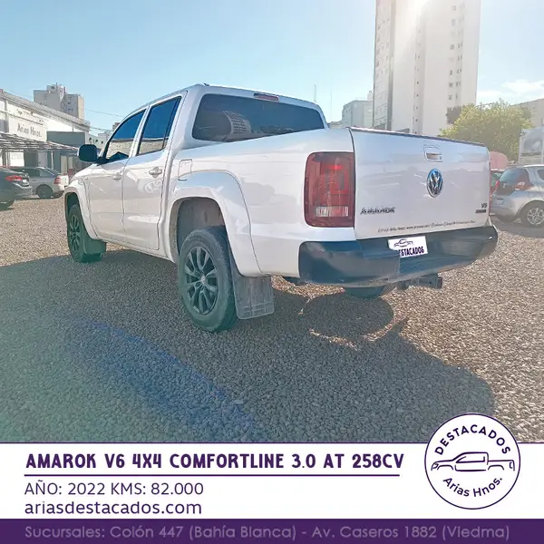 Volkswagen AMAROK V6 4X4 COMFORTLINE 3.0 AT 258cv 2022