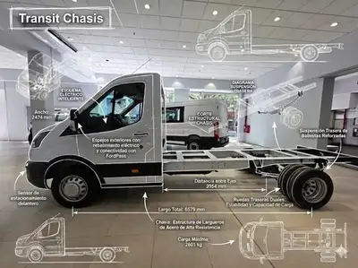 Ford Transit 2.2 Chasis 470e 2025