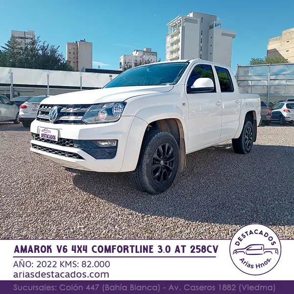 Volkswagen AMAROK V6 4X4 COMFORTLINE 3.0 AT 258cv 2022