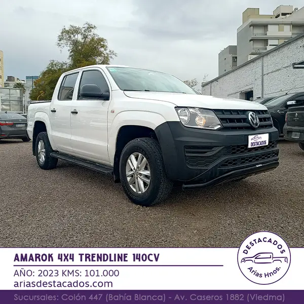 Volkswagen AMAROK 4X4 TRENDLINE 140cv 2023