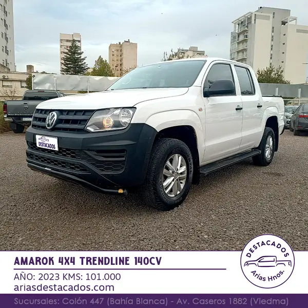 Volkswagen AMAROK 4X4 TRENDLINE 140cv 2023