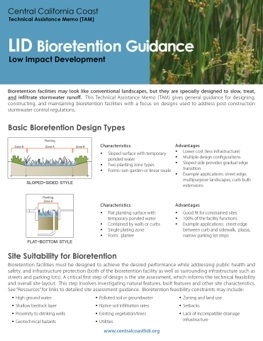 Bioretention Technical Memo