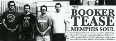 Learn more about The Booker Tease, and other bands!