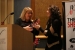 Musicians For Equal Opportunities for Women (MEOW) Founder Carla DeSantis Black receiving the She Rocks â€œEnduranceâ€ award