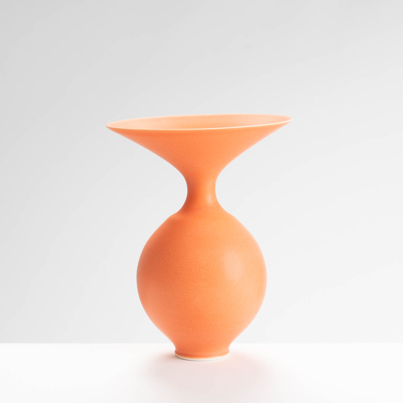 AS278Y93 Orange Vase
