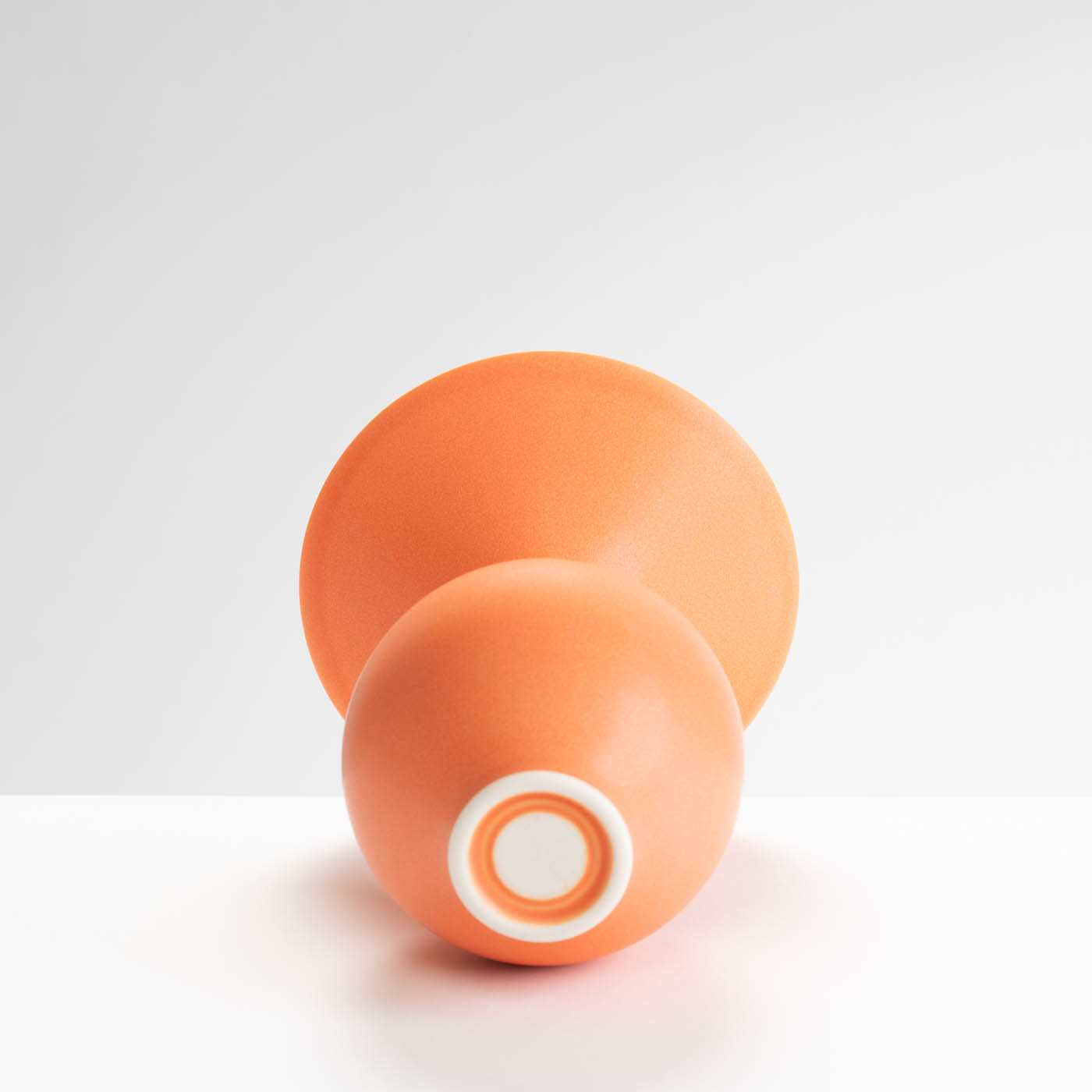 AS278Y93 Orange Vase