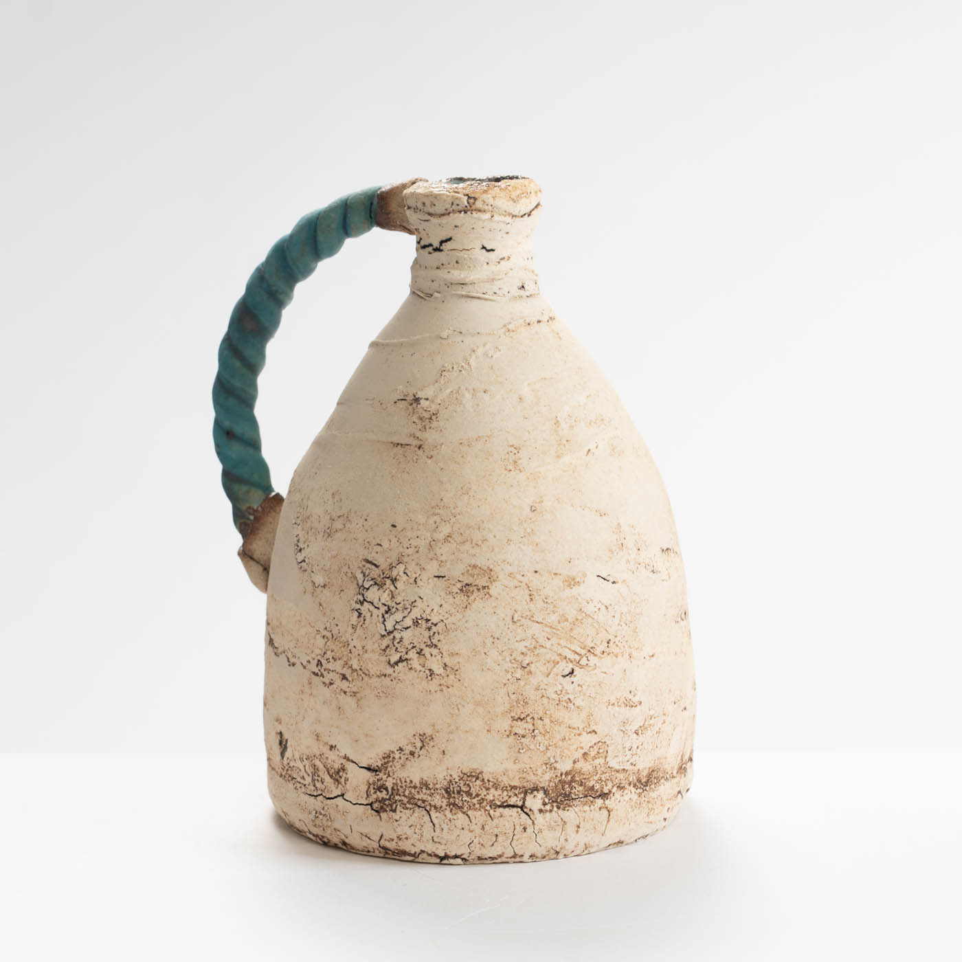 JK375Y288 Large Round Ballclay Vase