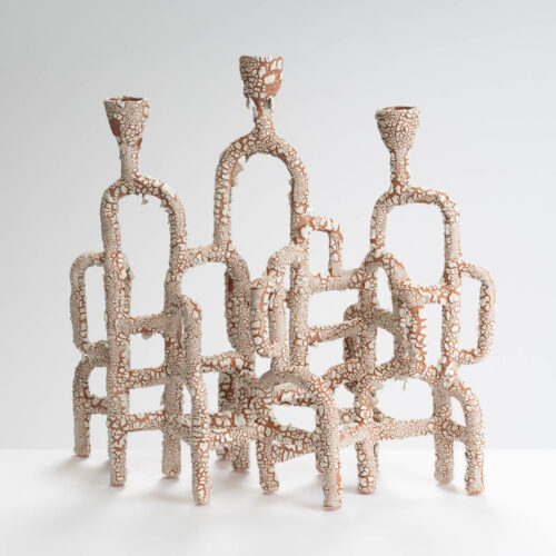 SG557Y2 Cracked Earth Candelabra XL